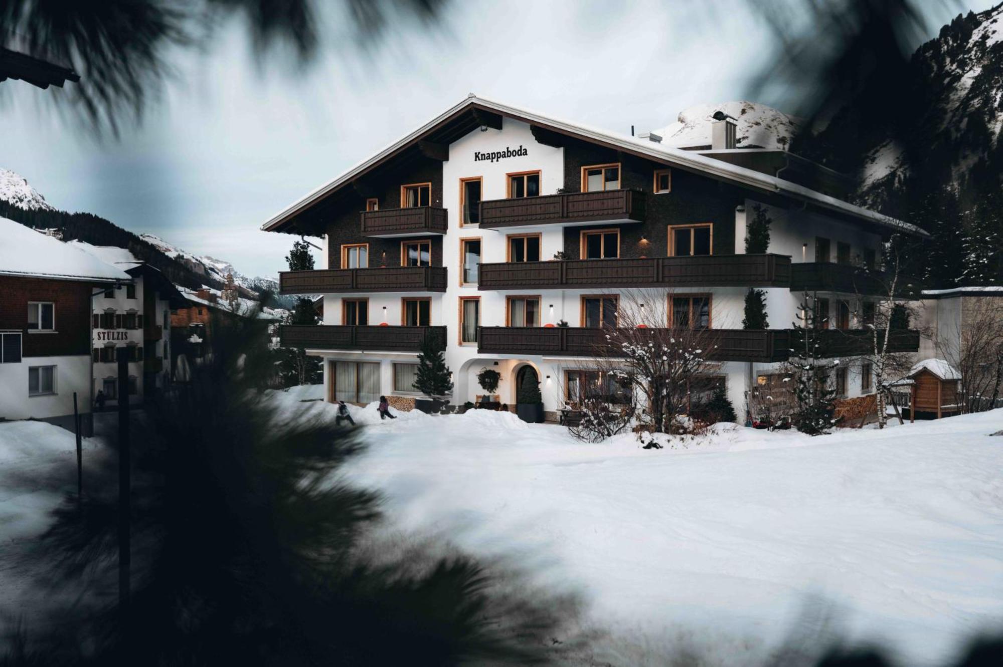 Appart Hotel Knappaboda 莱赫阿尔贝格 外观 照片